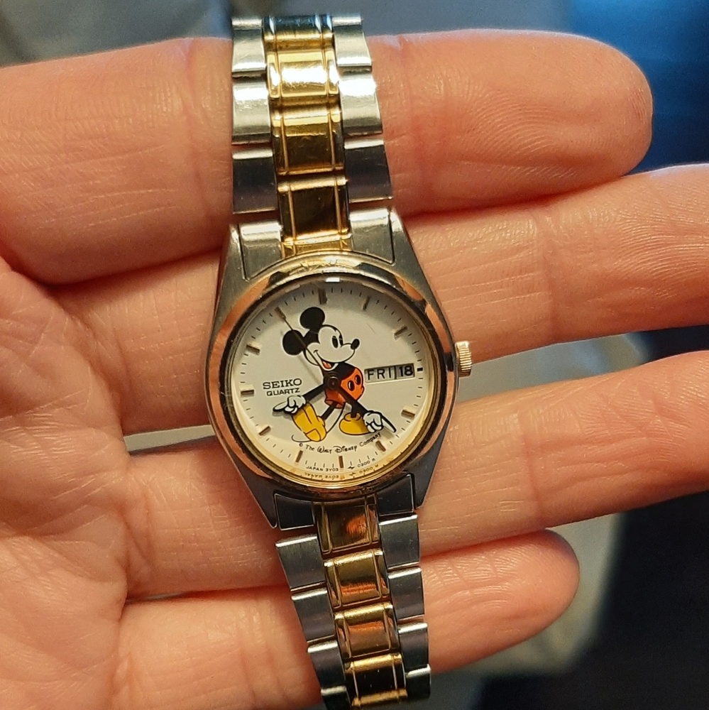 Vintage Mickey Mouse Watch